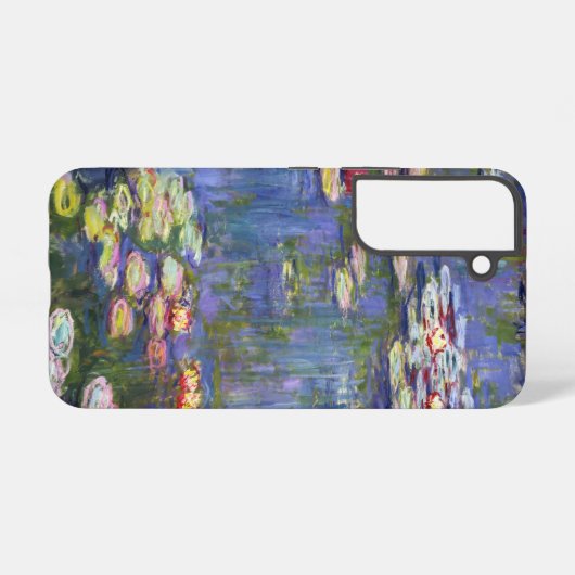 Claude Monet - Water Lilies / Nympheas Samsung Galaxy Hoesje (Achterkant horizontaal)