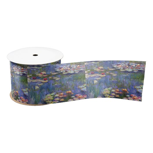 Claude Monet - Water Lilies / Nympheas Satijnen Lint (Spoel)