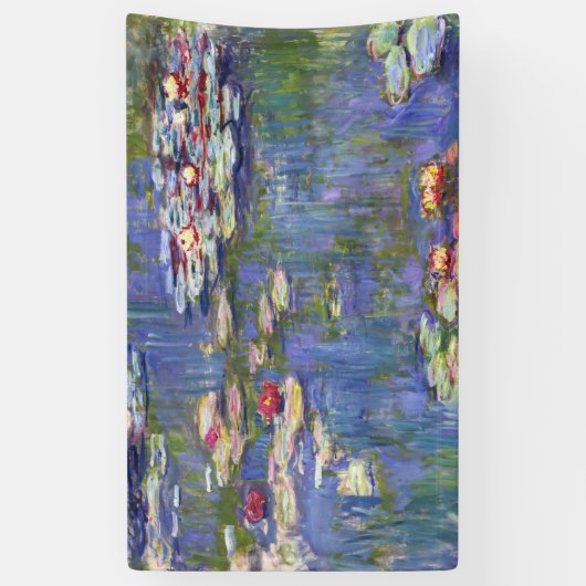 Claude Monet - Water Lilies / Nympheas Spandoek (Verticaal)