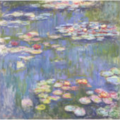 Claude Monet - Water Lilies / Nympheas Sticker (Voorkant)