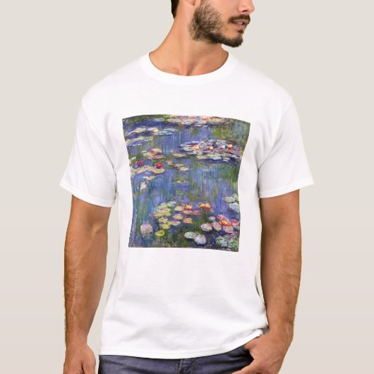 Claude Monet - Water Lilies / Nympheas T-shirt (Voorkant)
