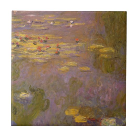 Claude Monet | Water Lilies Nympheas Tegeltje (Voorkant)