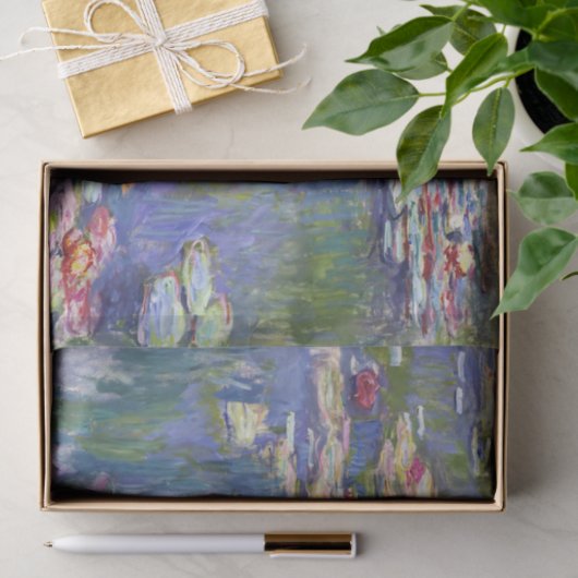 Claude Monet - Water Lilies / Nympheas Tissuepapier (Geschenk)