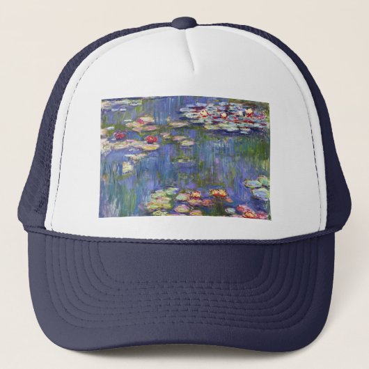 Claude Monet - Water Lilies / Nympheas Trucker Pet (Voorkant)