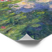 Claude Monet Water Lilies Painting Poster (Hoek)