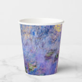 Claude Monet - Water Lilies Papieren Bekers (Achterkant)