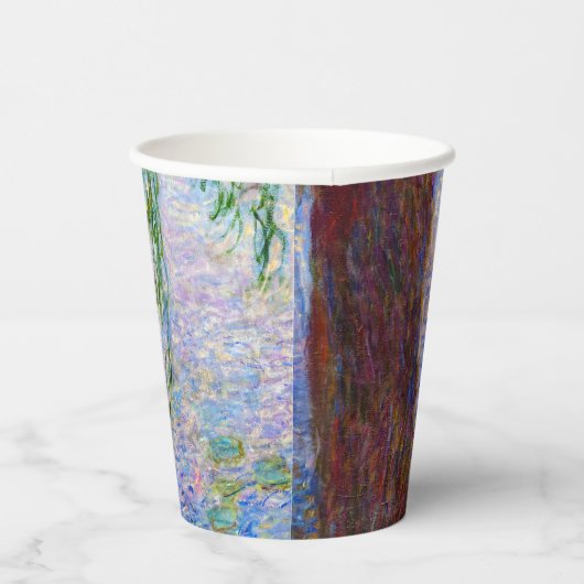 Claude Monet - Water Lilies Papieren Bekers (Rechts)