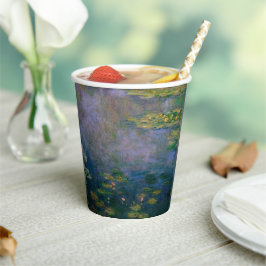 Claude Monet - Water Lilies Papieren Bekers