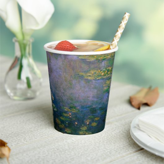 Claude Monet - Water Lilies Papieren Bekers (Insitu)