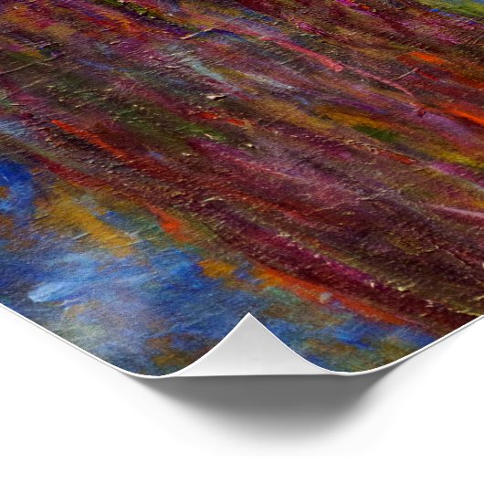 Claude Monet - Water Lilies Perfect Poster (Hoek)