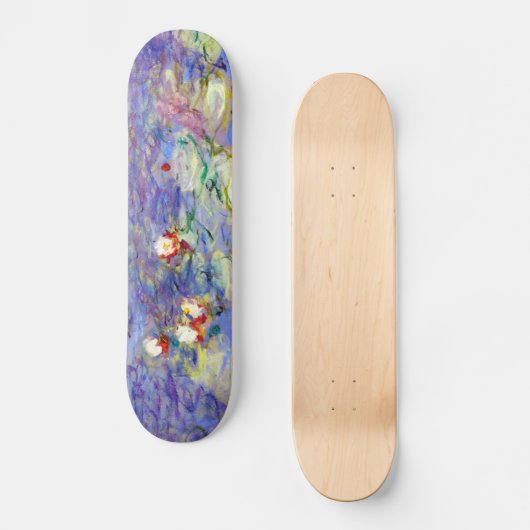 Claude Monet - Water Lilies Persoonlijk Skateboard (Voorkant)
