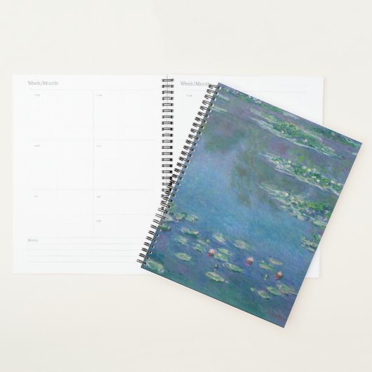 Claude Monet - Water Lilies Planner