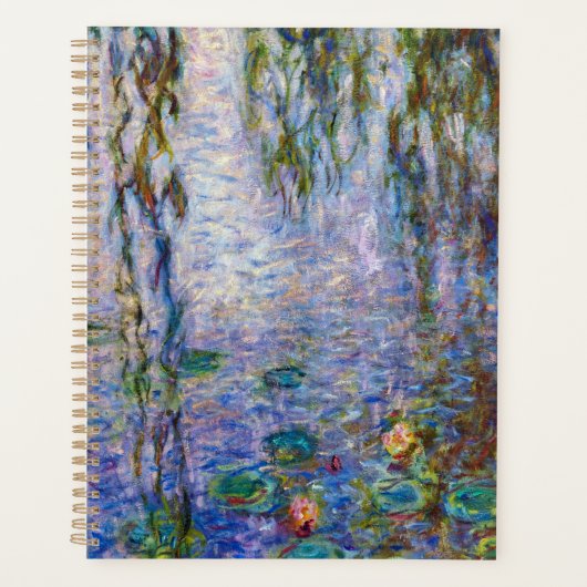 Claude Monet - Water Lilies Planner (Voorkant)