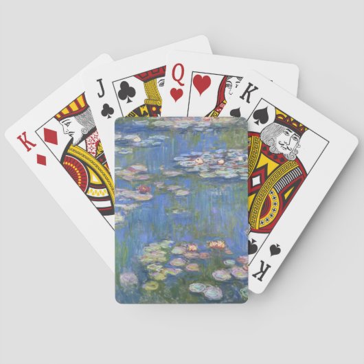Claude Monet // Water Lilies Pokerkaarten (Achterkant)