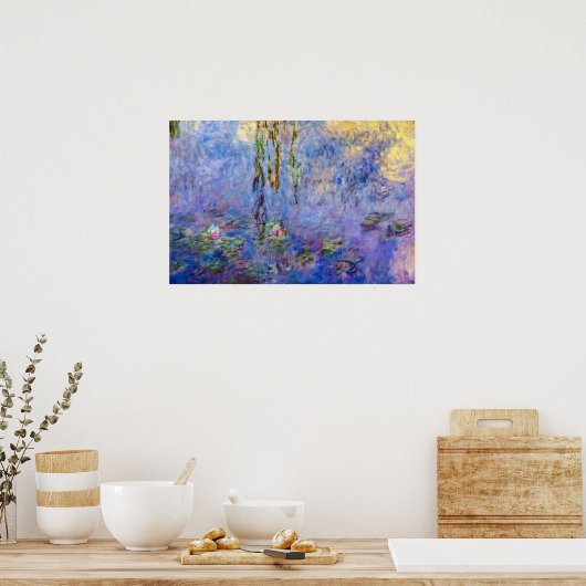 Claude Monet - Water Lilies Poster (Keuken)