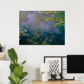 Claude Monet - Water Lilies Poster (Thuiskantoor)