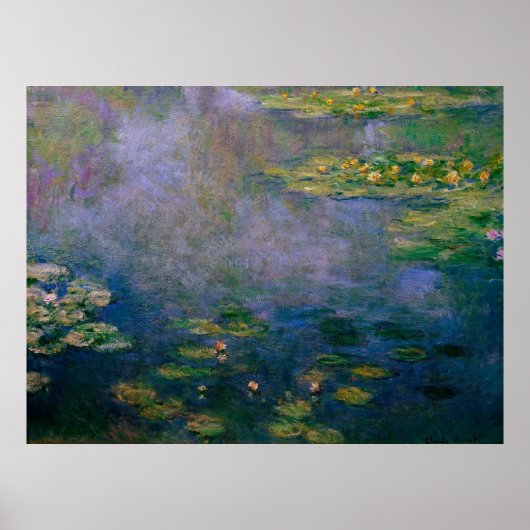 Claude Monet - Water Lilies Poster (Voorkant)