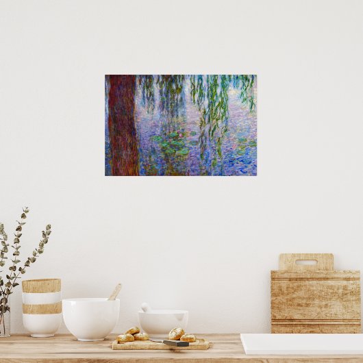 Claude Monet - Water Lilies Poster (Keuken)