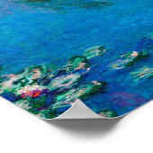 Claude Monet - Water Lilies Poster (Hoek)