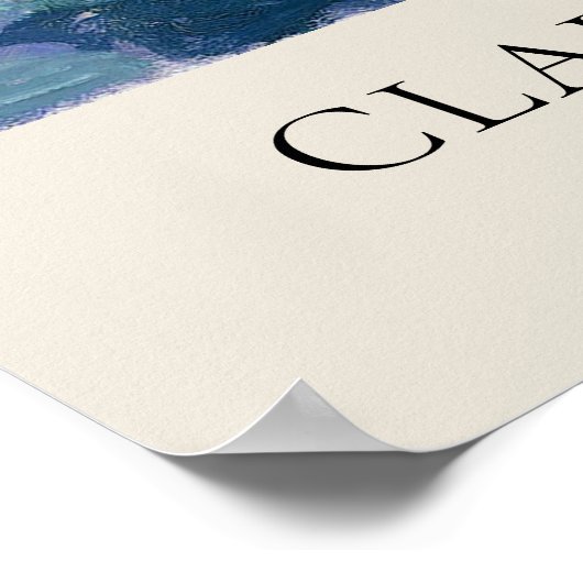 Claude Monet Water Lilies Poster (Hoek)