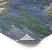Claude Monet - Water Lilies Poster (Hoek)