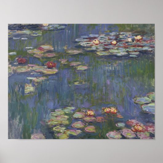 Claude Monet - Water Lilies Poster (Voorkant)