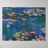 Claude Monet - Water Lilies Poster (Voorkant)