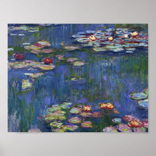 Claude Monet - Water Lilies Poster (Voorkant)