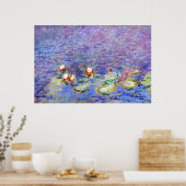 Claude Monet - Water Lilies Poster (Keuken)