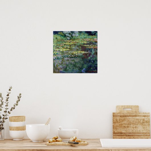 Claude Monet Water Lilies Poster (Keuken)