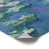Claude Monet Water Lilies Poster (Hoek)