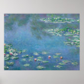 Claude Monet Water Lilies Poster (Voorkant)