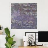 Claude Monet - Water Lilies Poster (Thuiskantoor)
