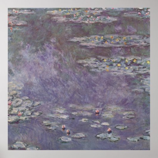 Claude Monet - Water Lilies Poster (Voorkant)