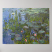 Claude Monet - Water Lilies Poster (Voorkant)