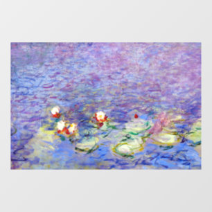 Claude Monet - Water Lilies Raamsticker
