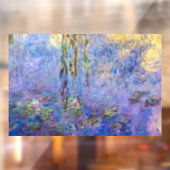 Claude Monet - Water Lilies Raamsticker (Vel 2)