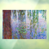 Claude Monet - Water Lilies Raamsticker (Vel 3)