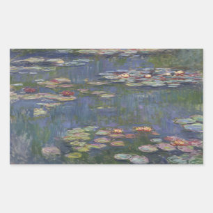 Claude Monet - Water Lilies Rechthoekige Sticker