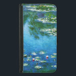 Claude Monet-Water-Lilies<br><div class="desc">Kunstmeesterwerk van Claude Monet (1840 - 1926) met zijn populaire landschapsschilderij Water-Lilies op basis van de intensiteit van blauw,  groen en geel.Het maakt een grote samsung galaxy s5 wallet voor fans van Claude Monet.</div>