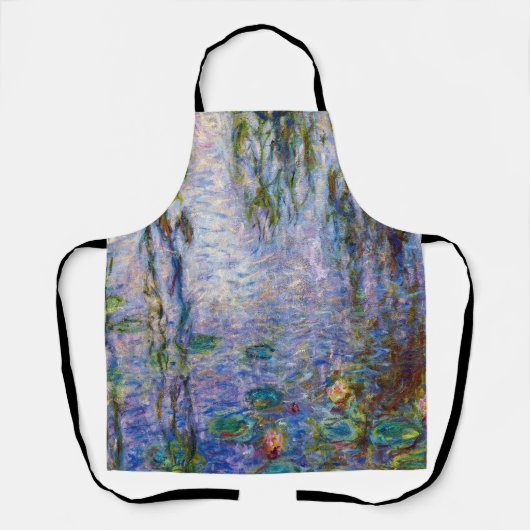 Claude Monet - Water Lilies Schort (Voorkant)