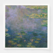 Claude Monet - Water Lilies Servet (Voorkant)