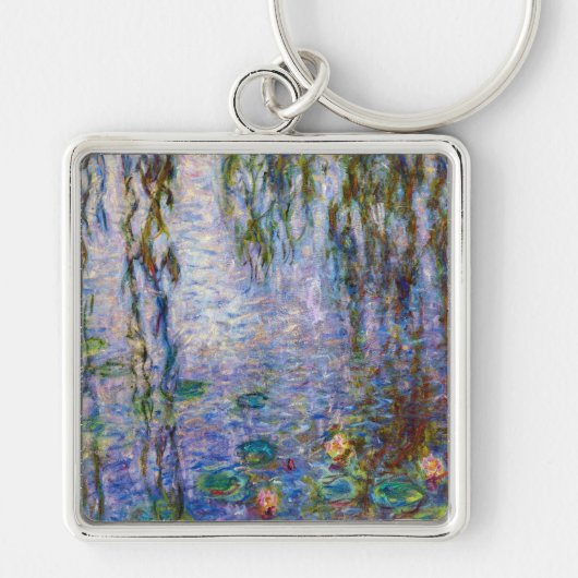 Claude Monet - Water Lilies Sleutelhanger (Voorkant)