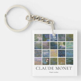 Claude Monet Water Lilies Sleutelhanger