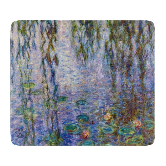 Claude Monet - Water Lilies Snijplank (Voorkant)