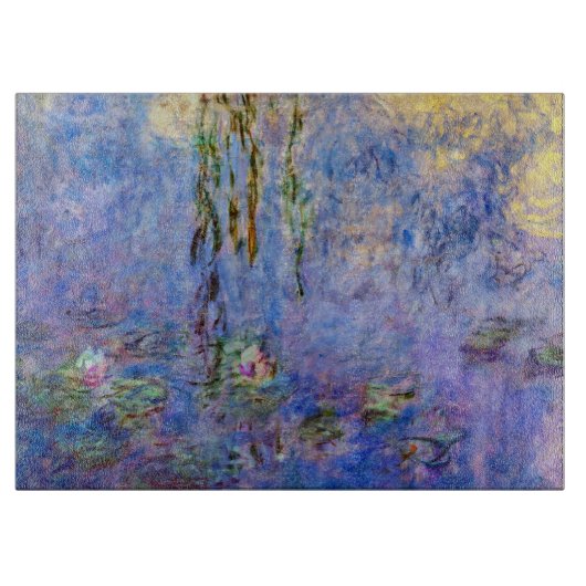 Claude Monet - Water Lilies Snijplank (Voorkant)