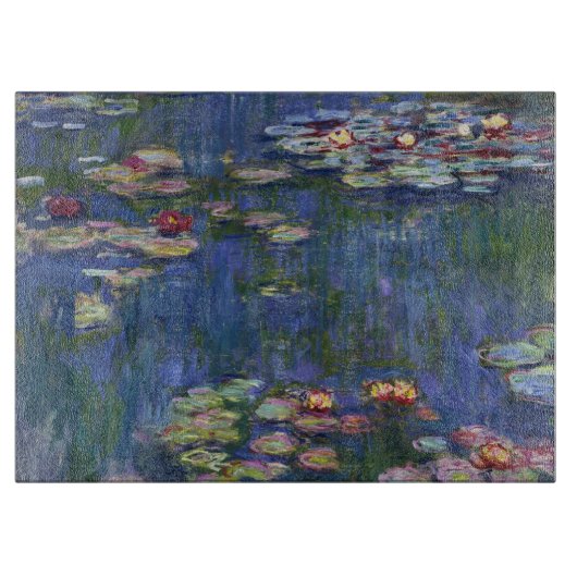 Claude Monet - Water Lilies Snijplank (Voorkant)