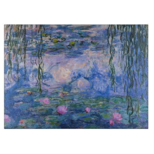 Claude Monet - Water Lilies Snijplank (Voorkant)