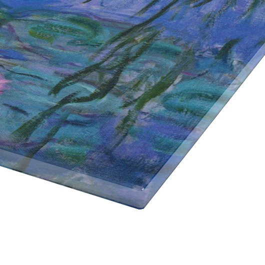 Claude Monet - Water Lilies Snijplank (Hoek)