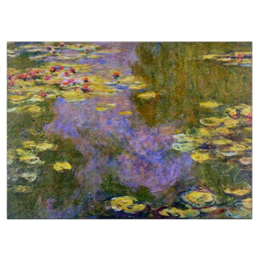 Claude Monet: Water Lilies Snijplank (Voorkant)